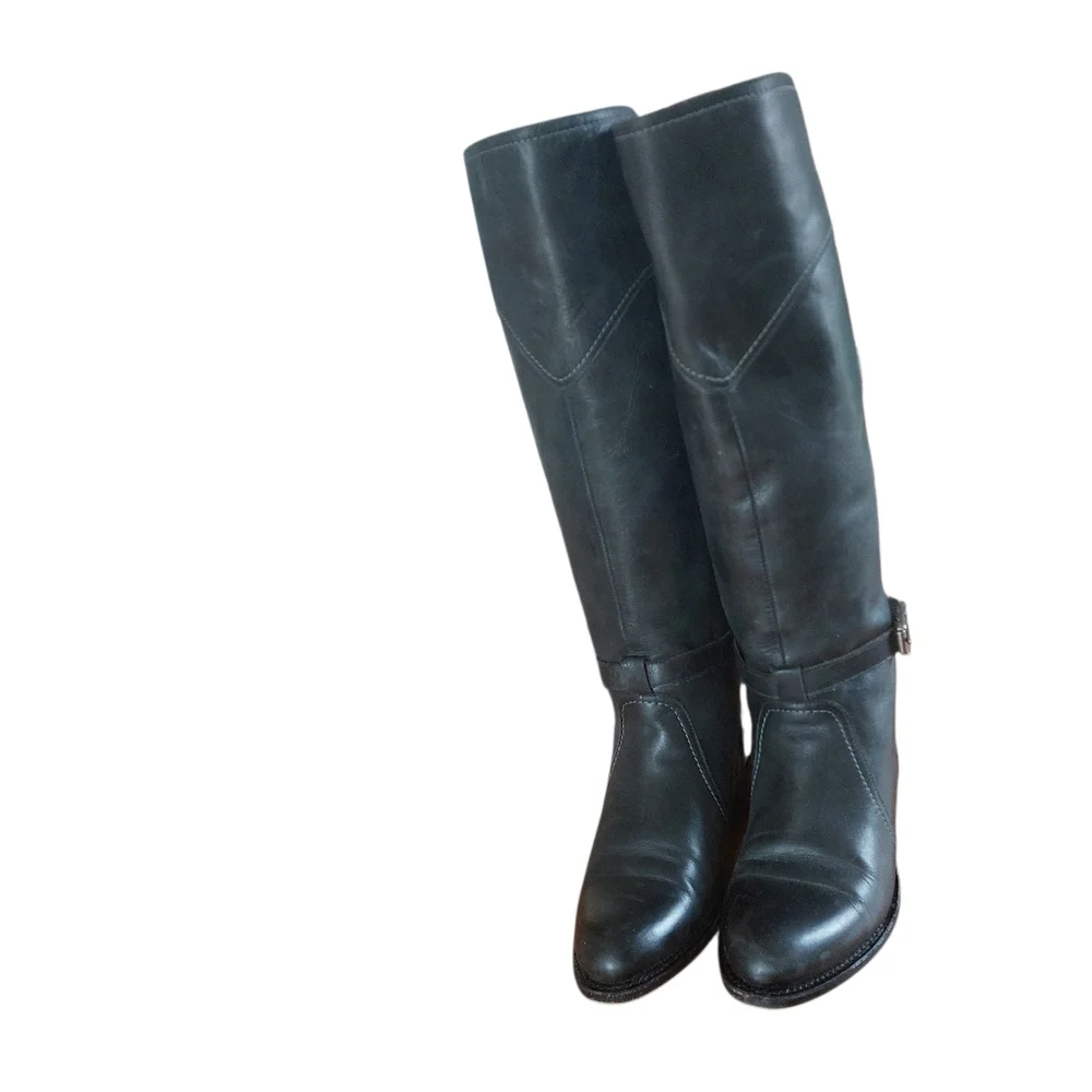 Frye Dorado grey over the knee riding boots size 7.5